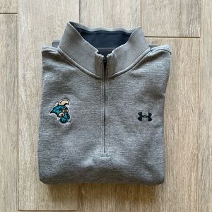 Under Armour Storm Coastal Carolina Chanticleers Gray Quarter-Zip